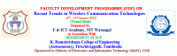 Online FDP on Recent Trends in Wireless Communication Technologies 2021 Faculty Development Programme Poster
